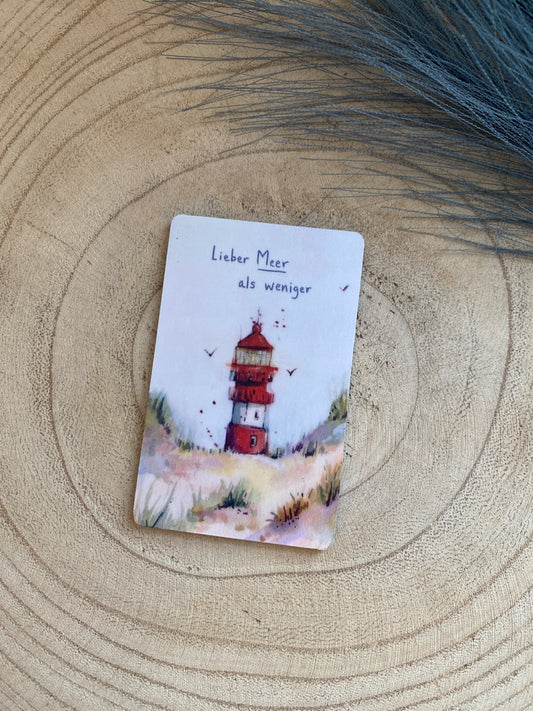 Magnet -Lieber Meer als weniger-