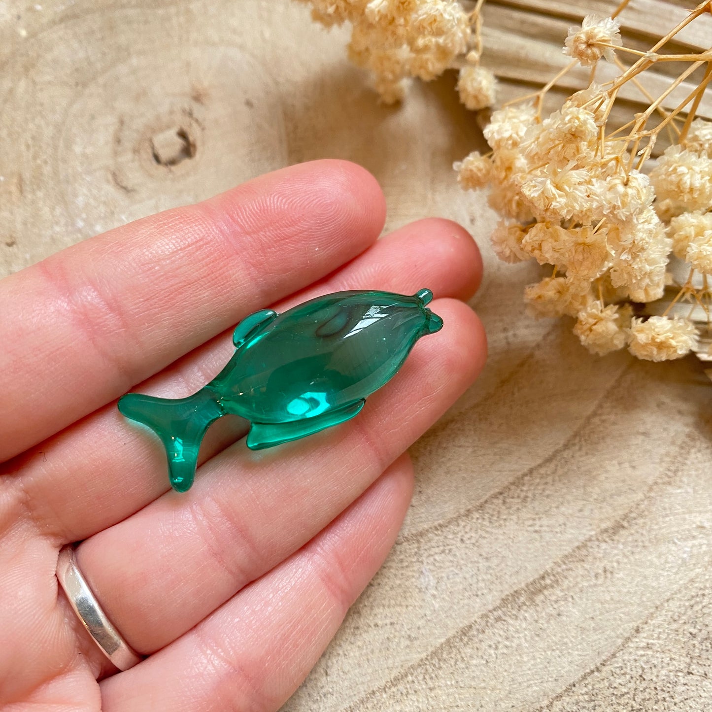 Badeperle -Fisch Türkis Ocean-