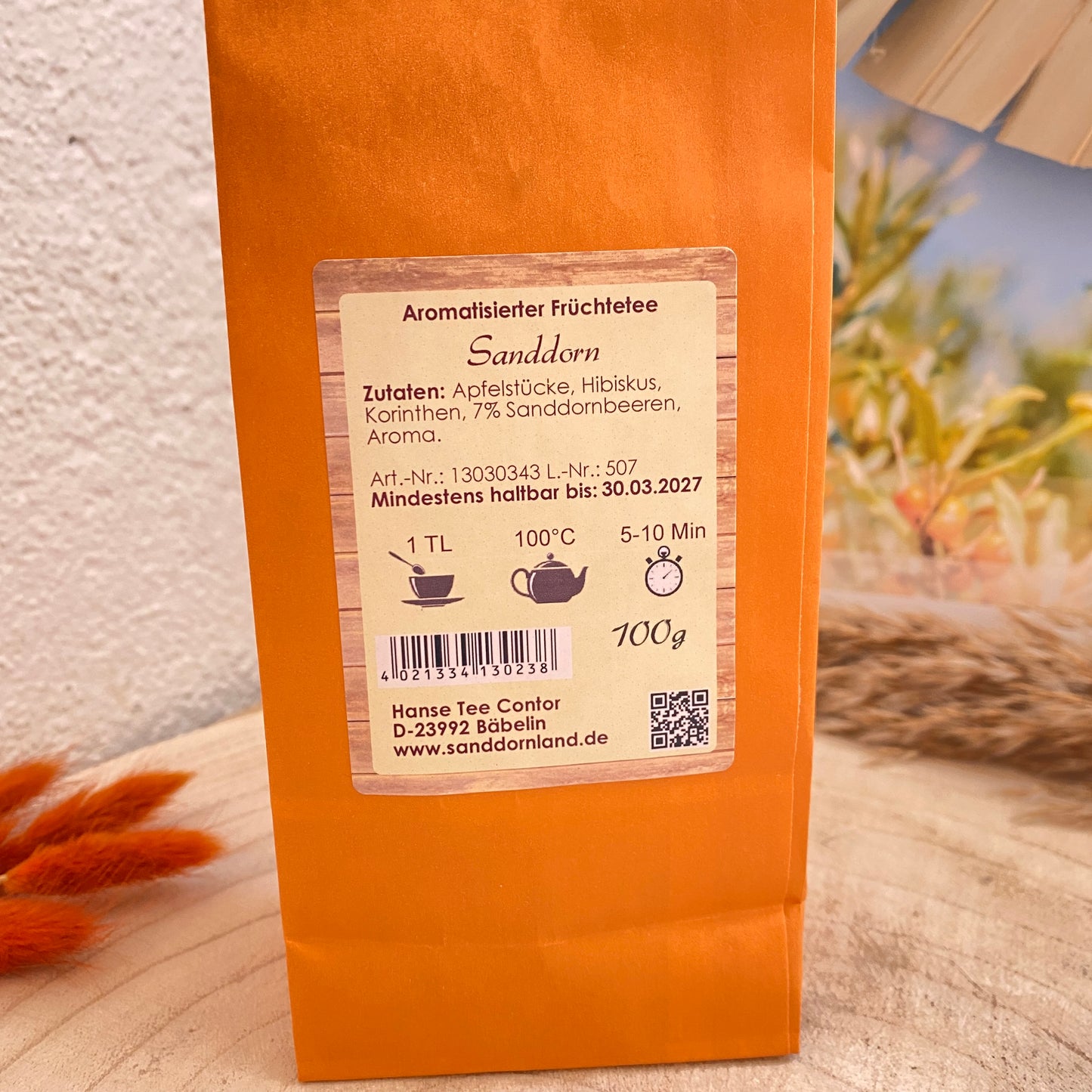 Sanddorn Tee -Früchte- 100g