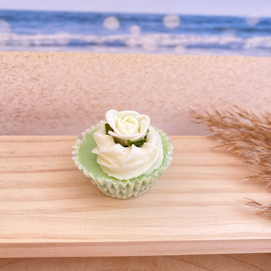 Badezusatz -Cupcake Grün-