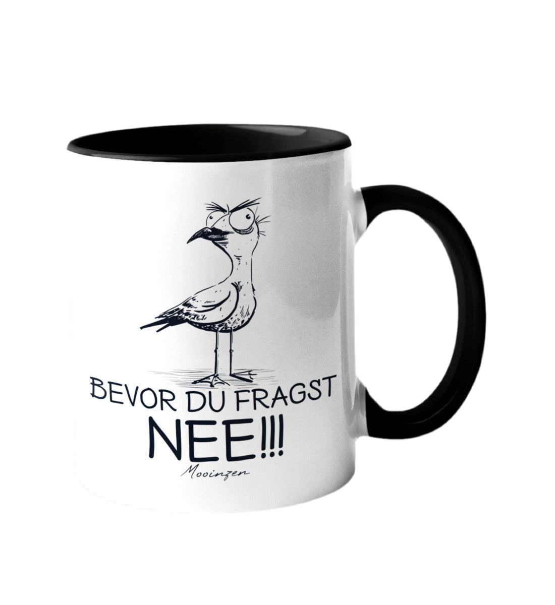 Tasse -Möwe Nee-