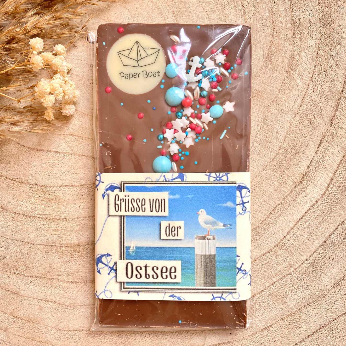 Schokolade Vollmilch -Grüße von der Ostsee-