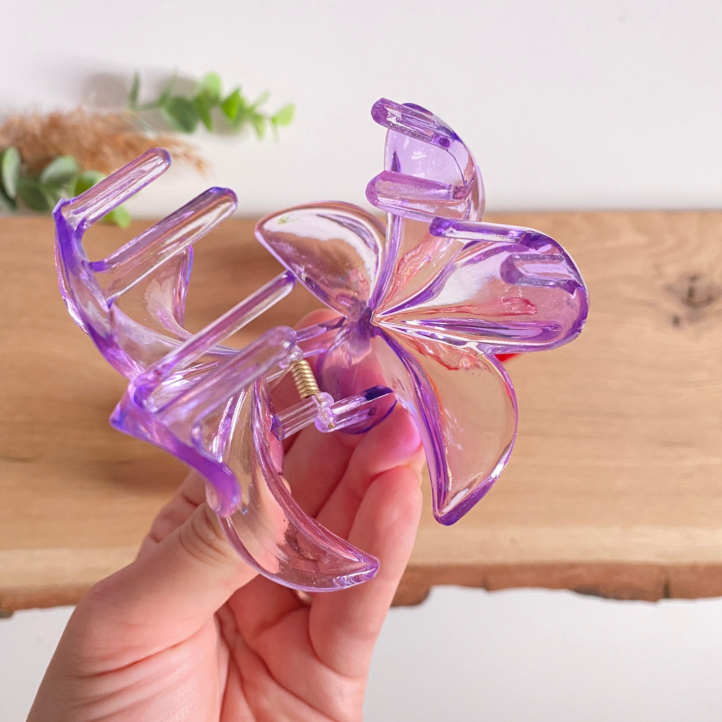 Haarklammer Flower -Verlauf-
