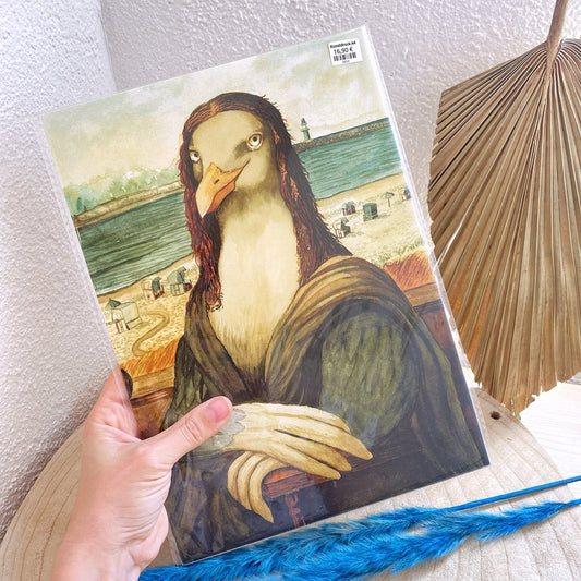 Kunstdruck A4 Möwe Lisa-