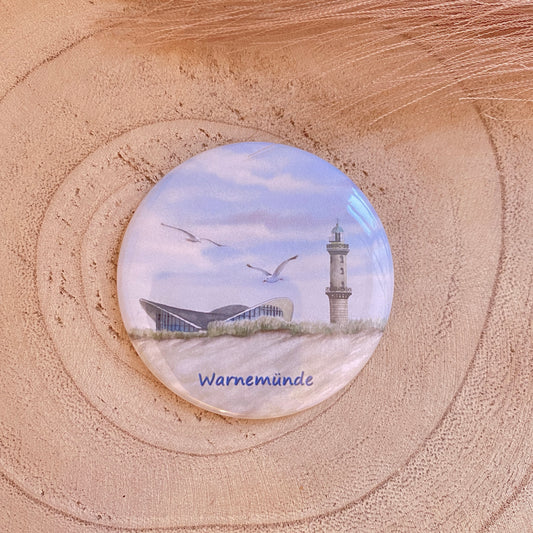 Flaschenöffner/Magnet -Warnemünde/Düne Q-