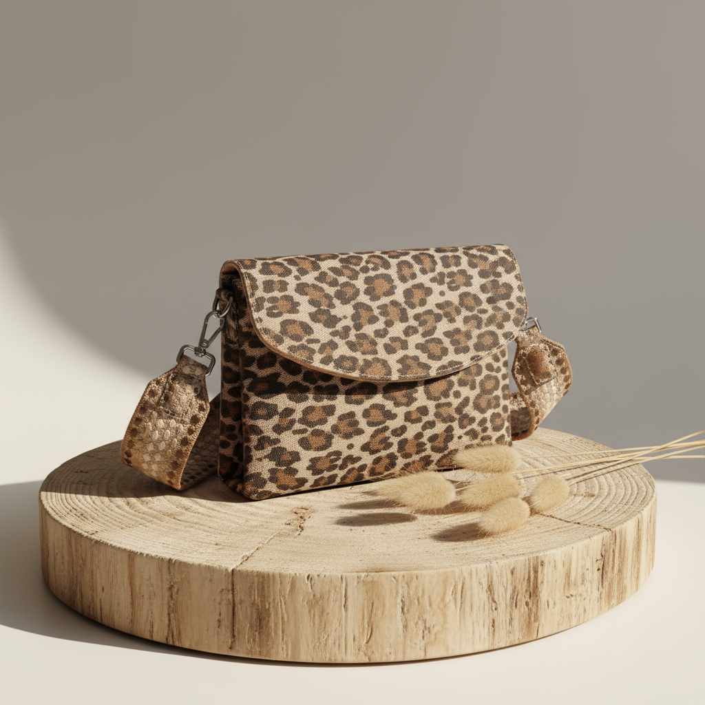 Umhängetasche Leo -Braun-