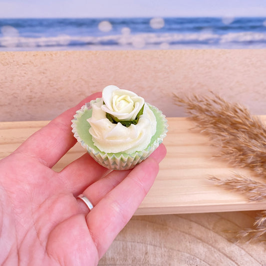 Badezusatz -Cupcake Grün-