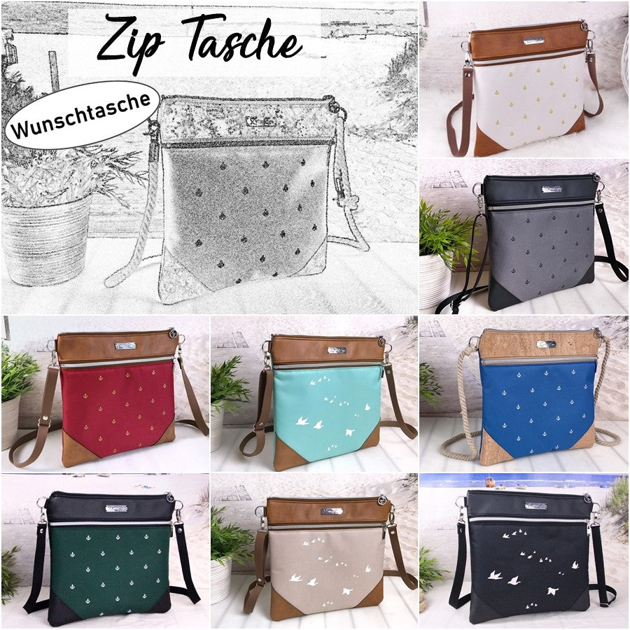 Zip Tasche *Wunschtasche*