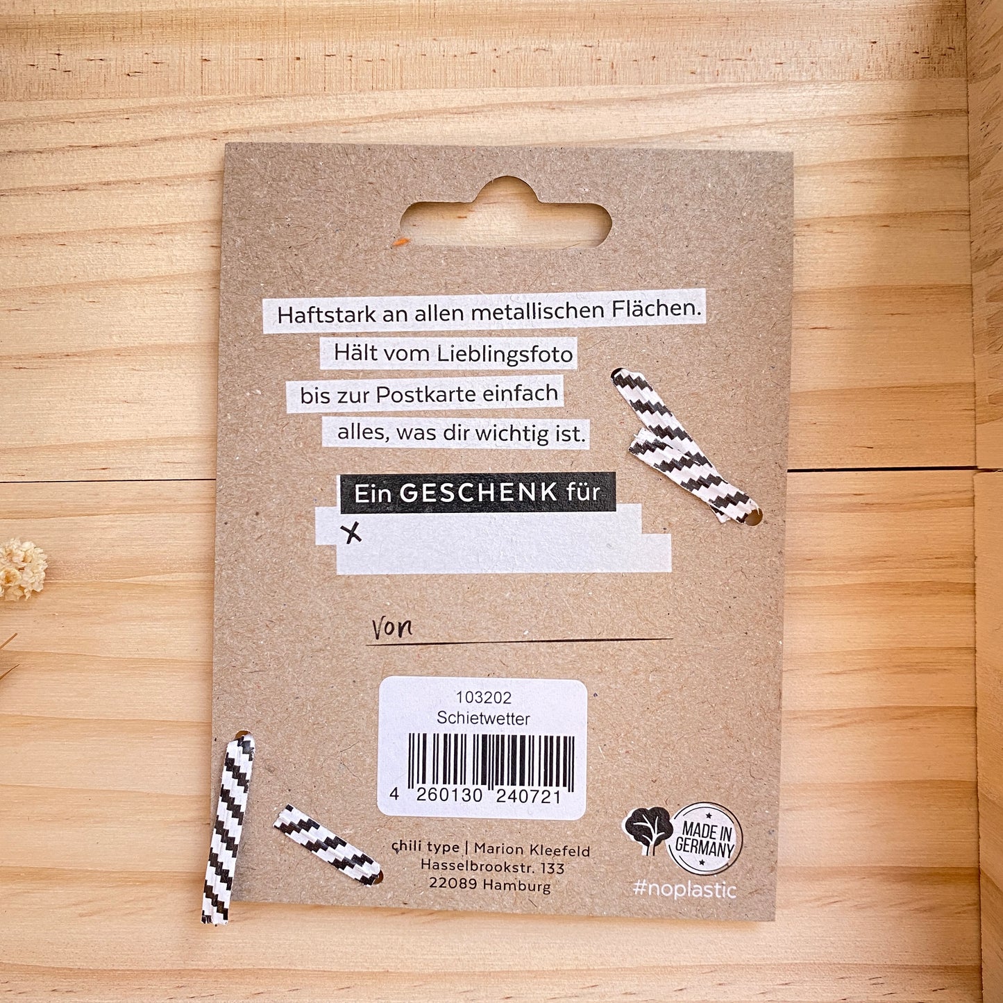 Magnet -Schietwetter, Fischbrötchen & du-