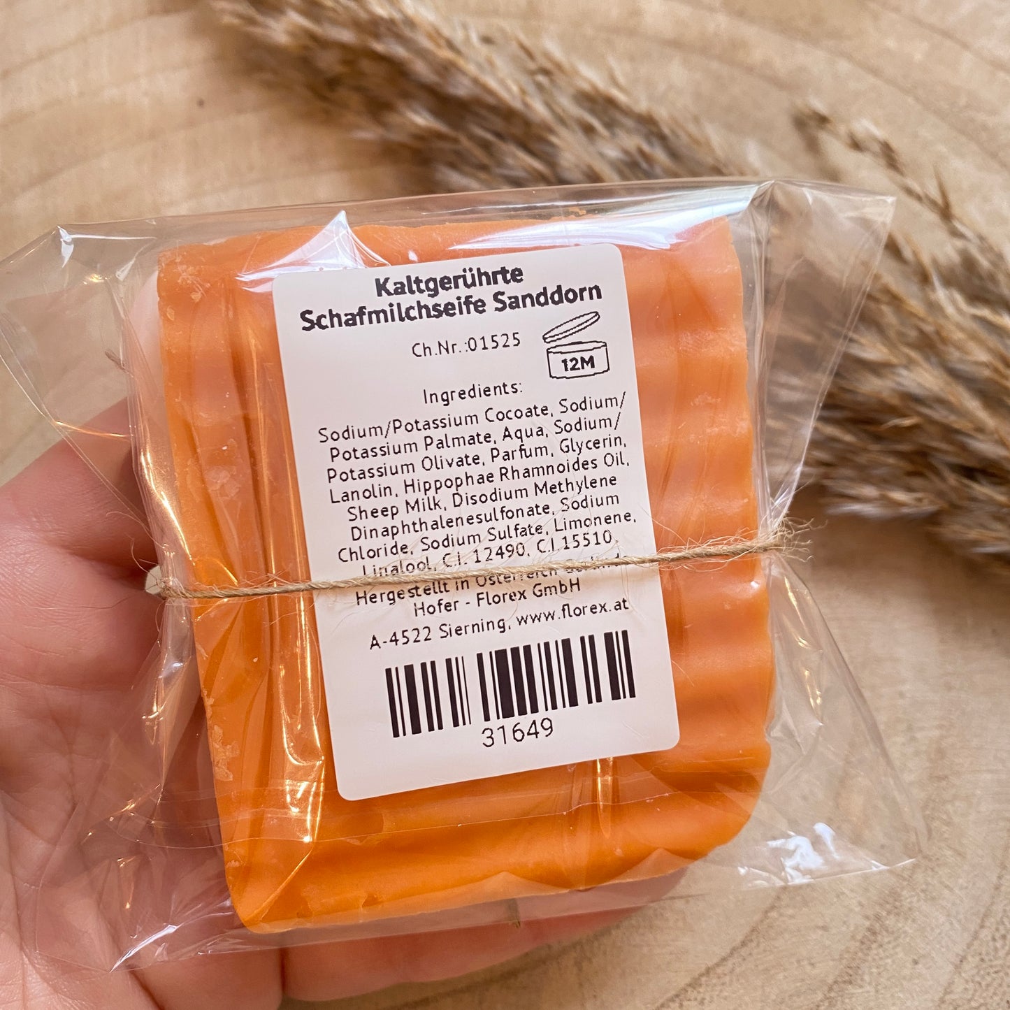 Sanddorn Schafmilchseife