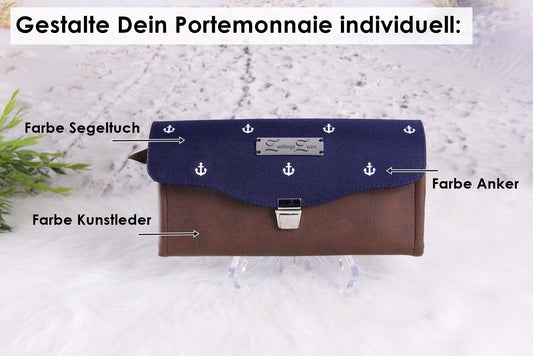 Klapp Portemonnaie *Wunschtasche*