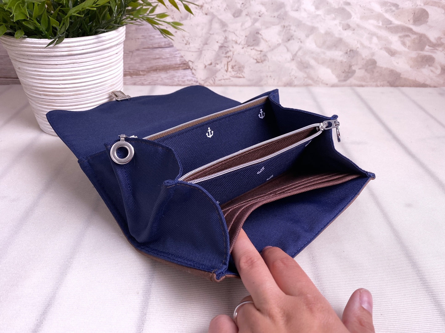 Klapp Portemonnaie *Wunschtasche*
