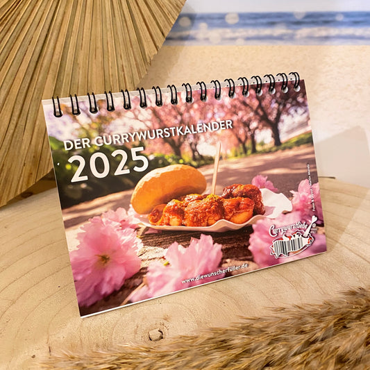 Currywurst Kalender 2025 -A6-