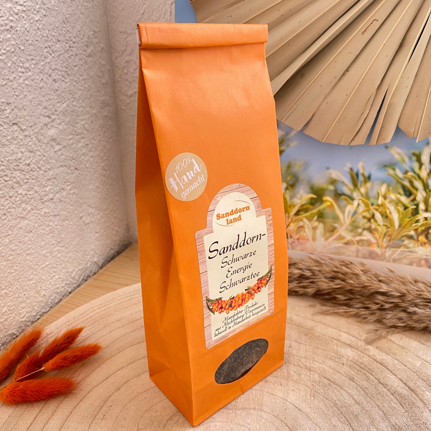 Sanddorn Tee -Schwarze Energie- 100g