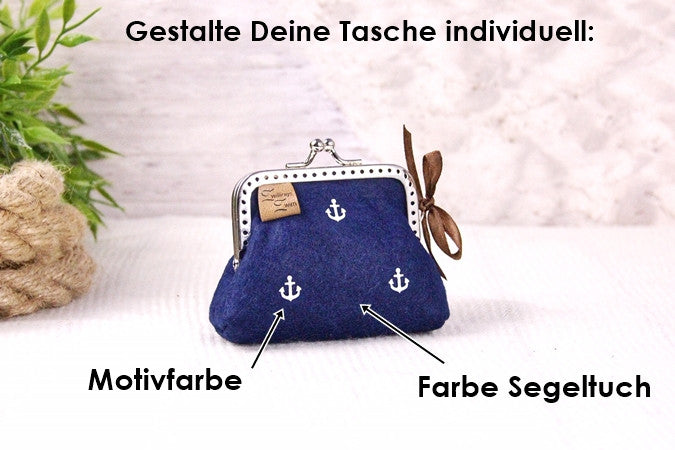 Kleines Bügel Portemonnaie *Wunschtasche*
