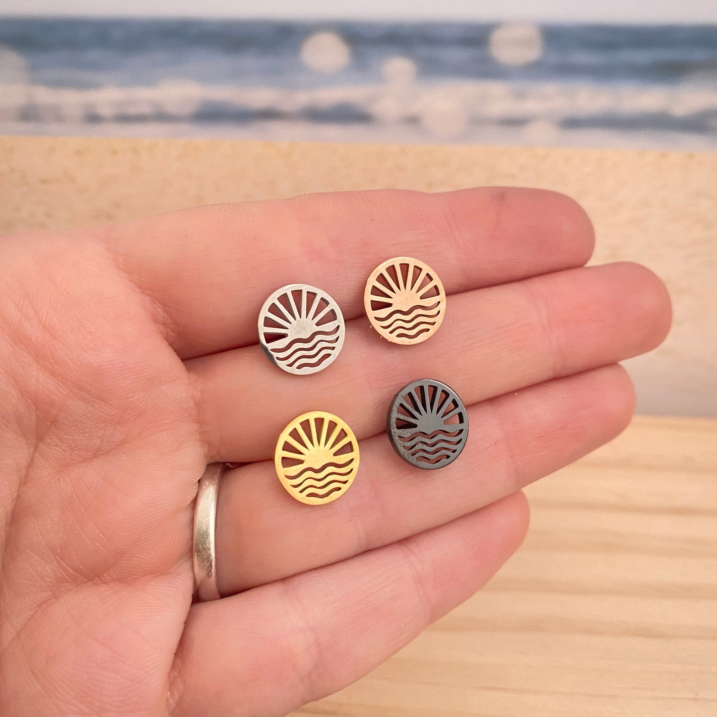 Ohrstecker Edelstahl -Die W‘s-