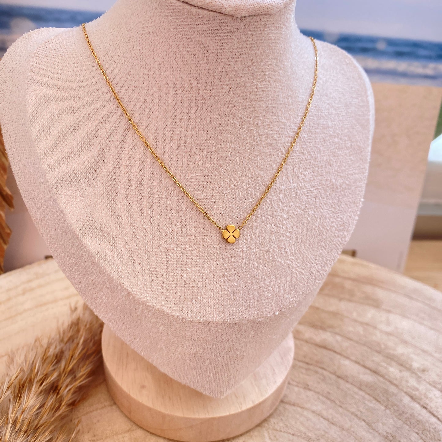 Kleeblatt -Gold-