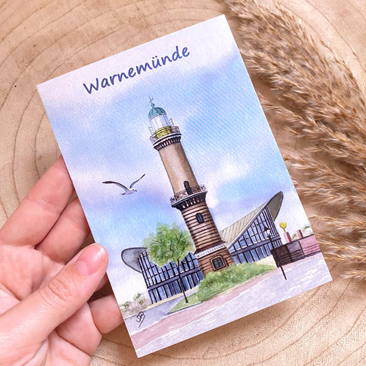 Karte -Warnemünde/Teepott H-