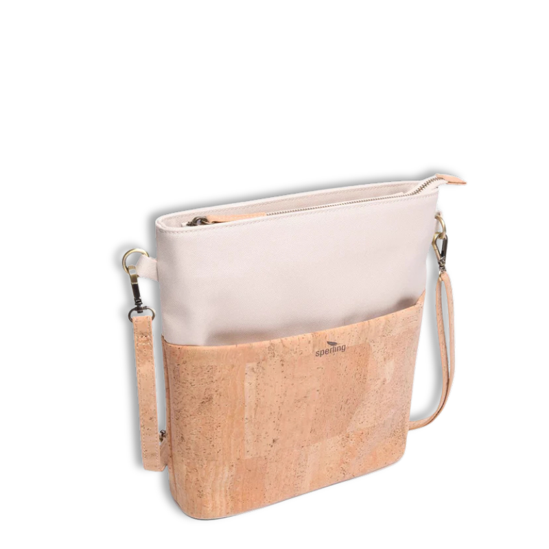 Umhängetasche Sperling Classic *Sand/Kork Hellbraun*