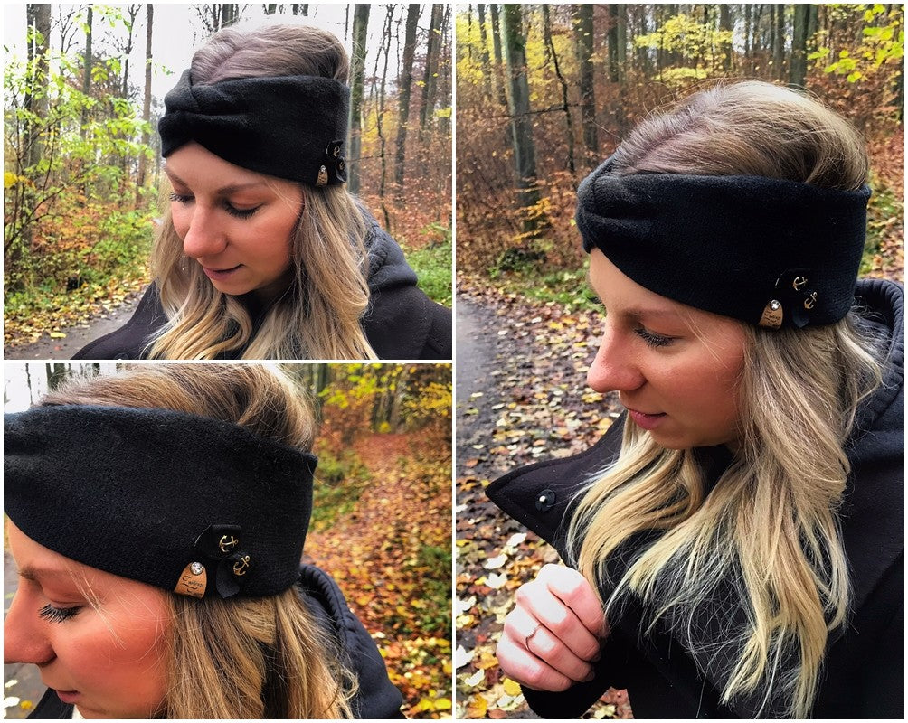 Stirnband Knoten -Anker-