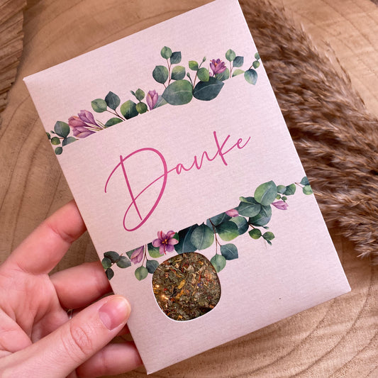 Gewürz Grußkarte -Danke-