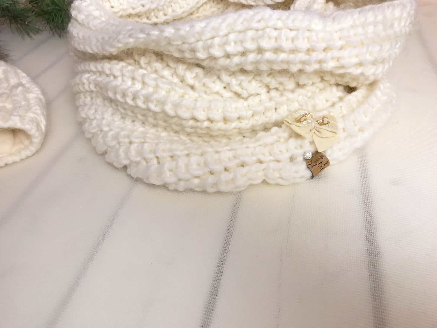 Strickware Creme -Anker-