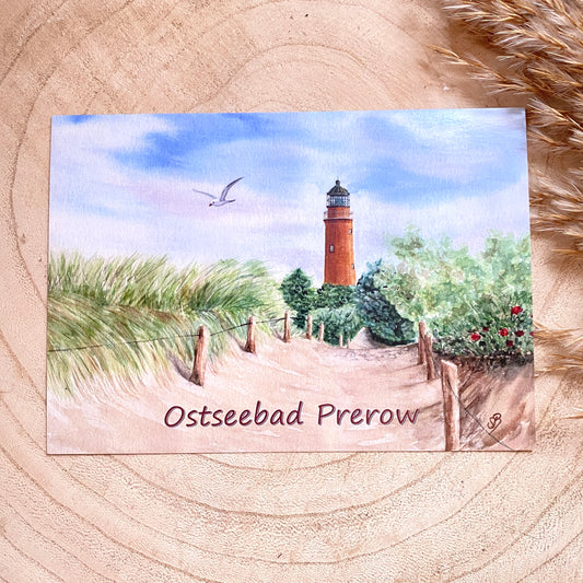 Karte -Prerow/Düne Q-