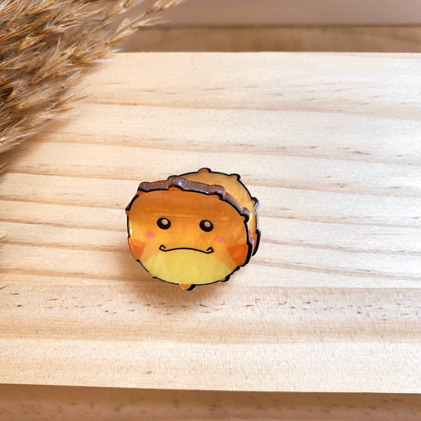 Haarklammer klein -Seeigel-