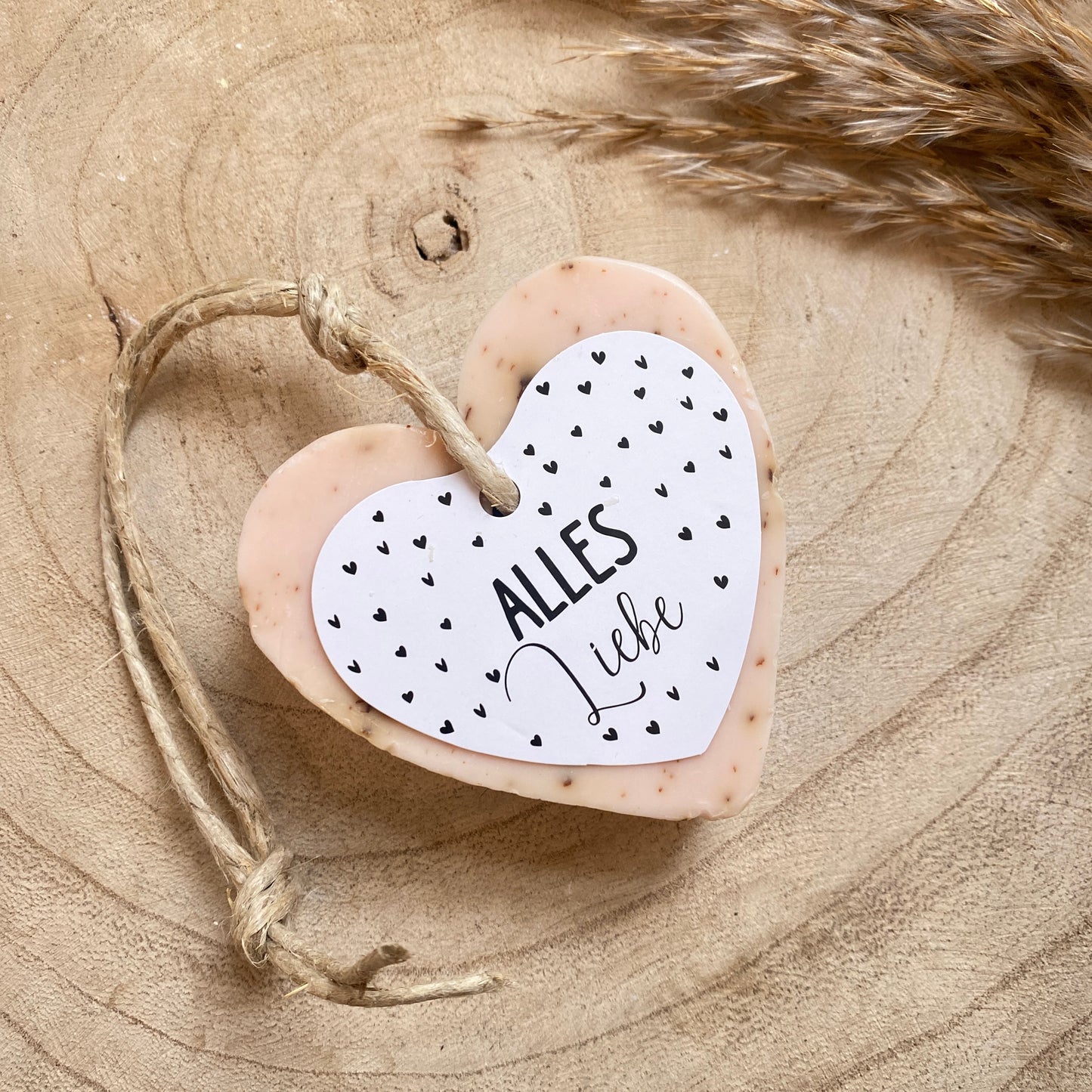 Seife Herz -Alles liebe-