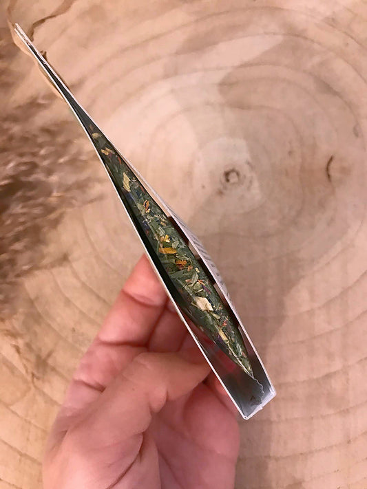 Gewürz Anhänger -Ich hab dir Glück gepflückt-