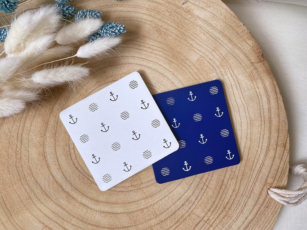 Holz Untersetzer mit Anker