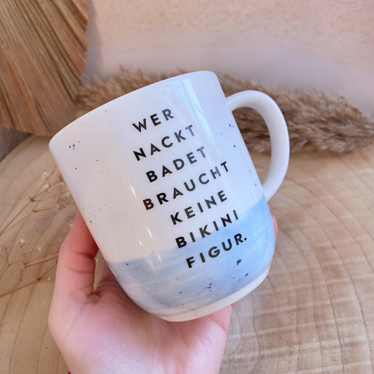 Tasse 0,4 l -Bikinifigur-