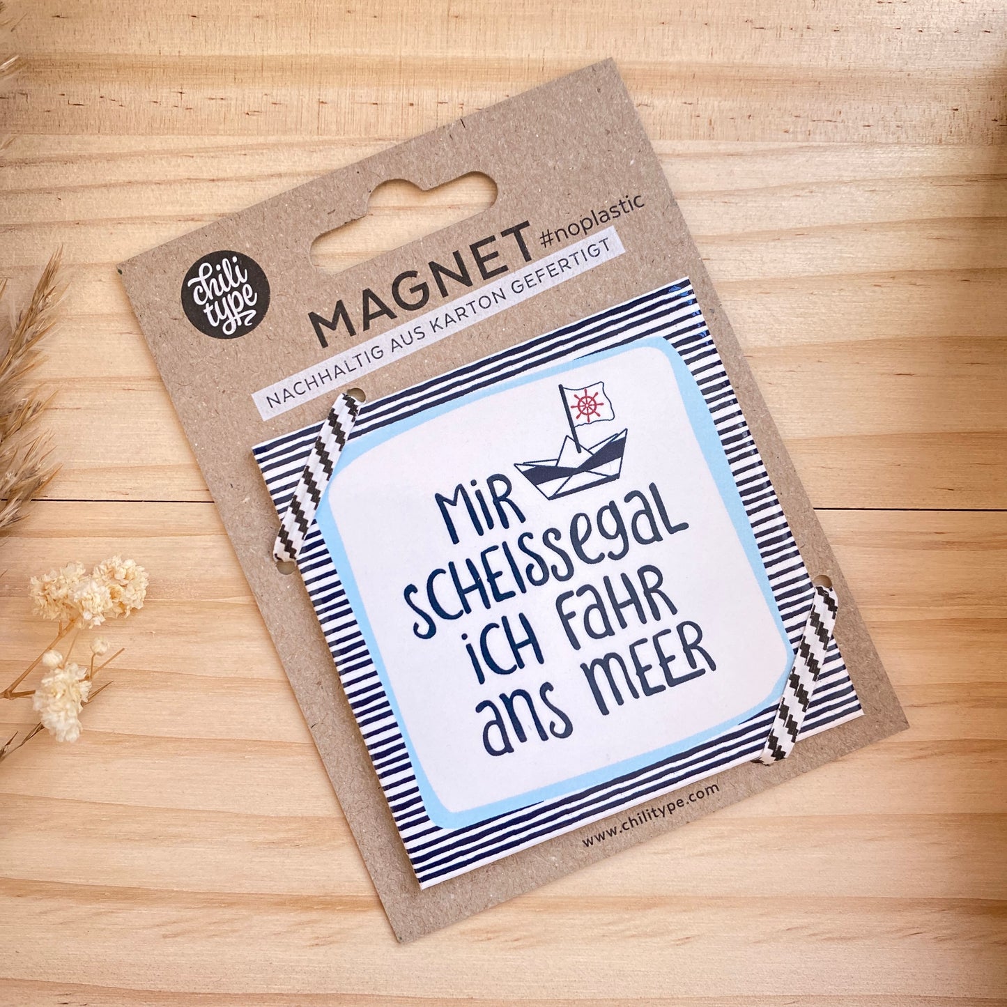 Magnet -Scheissegal fahr ans Meer-