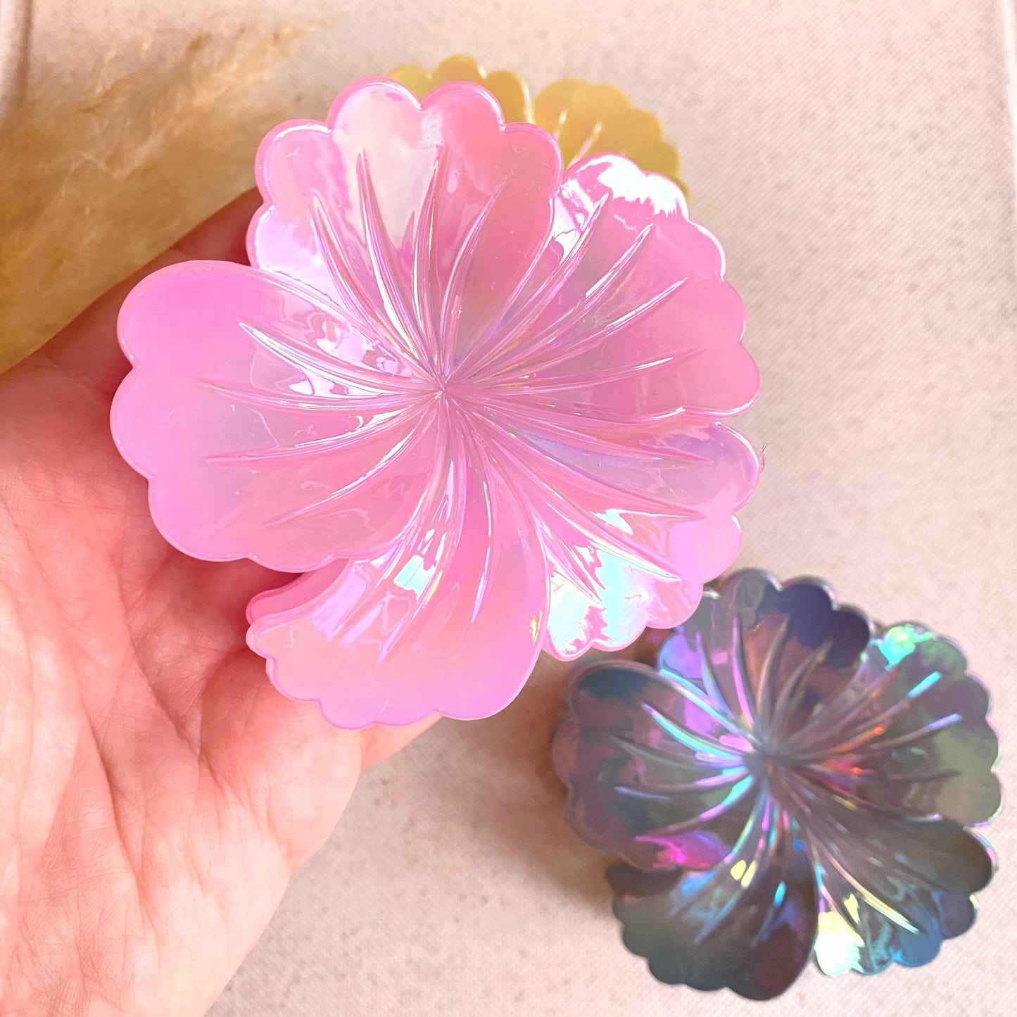 Haarklammer -Hibiskus-