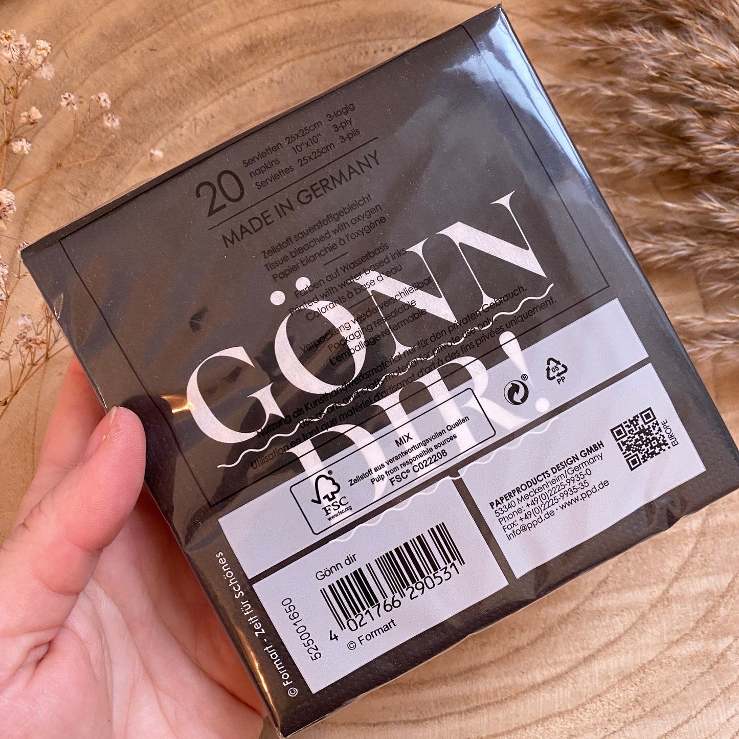Servietten 25x25 cm -Gönn dir-