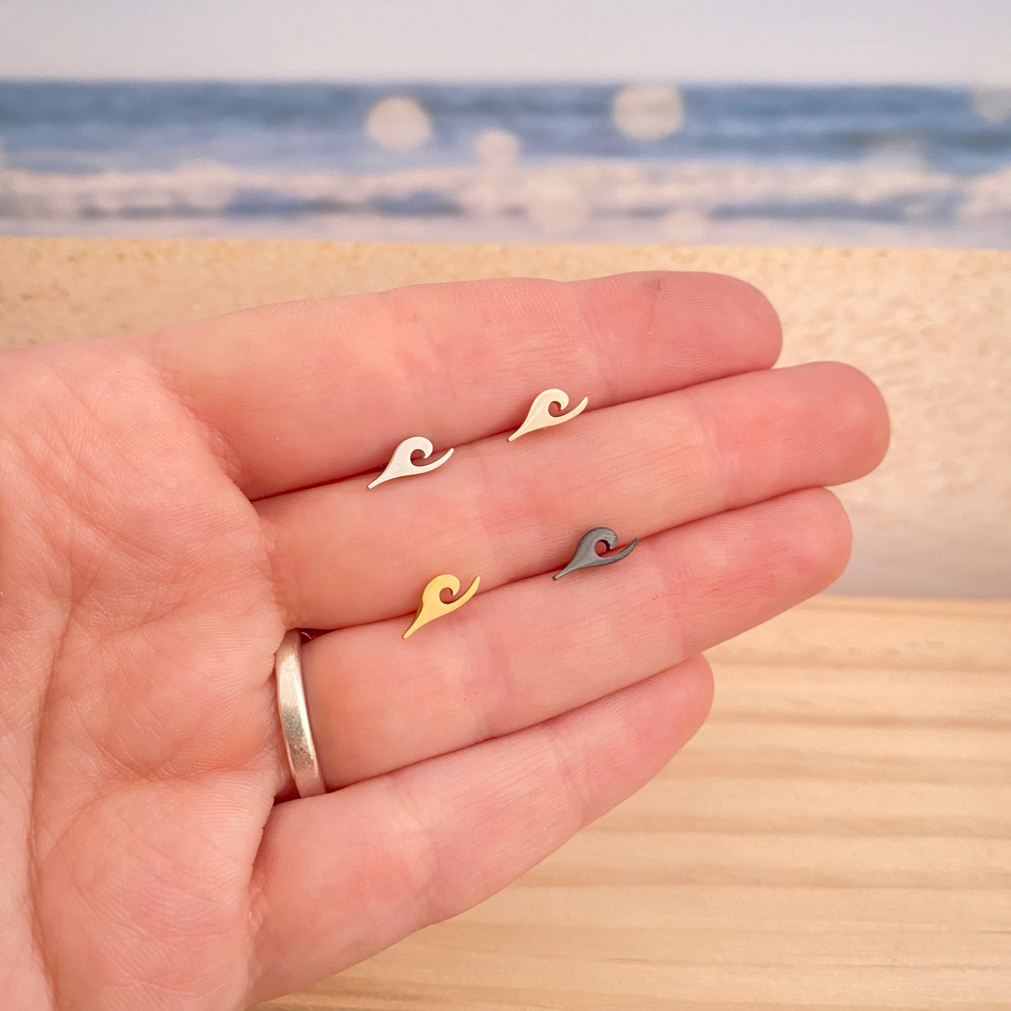 Ohrstecker Edelstahl -Die W‘s-