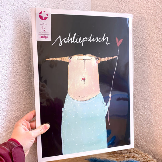 Kunstdruck A3 -Schliepdisch-