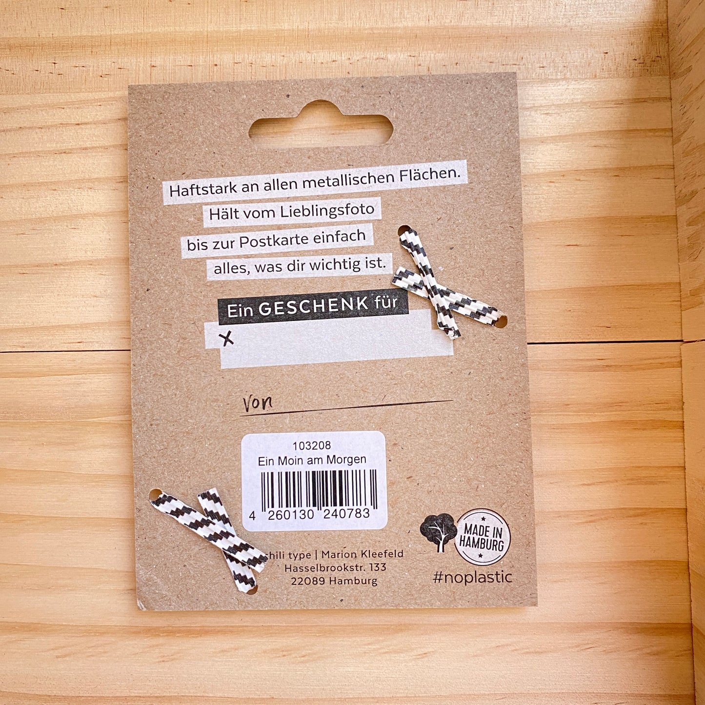 Magnet -Ein Moin am Morgen-