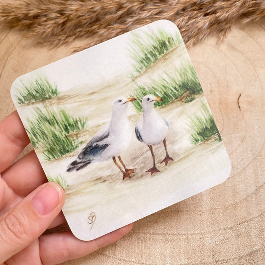 Untersetzer -2 Möwen-