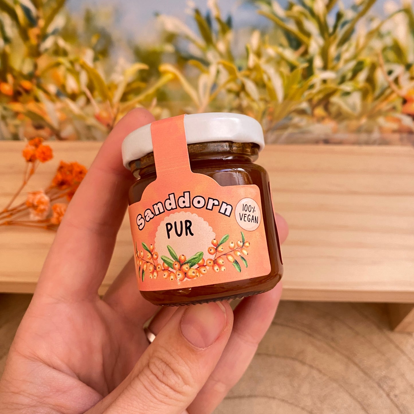 Sanddorn Pur Konfitüre -Probiergröße- 50g