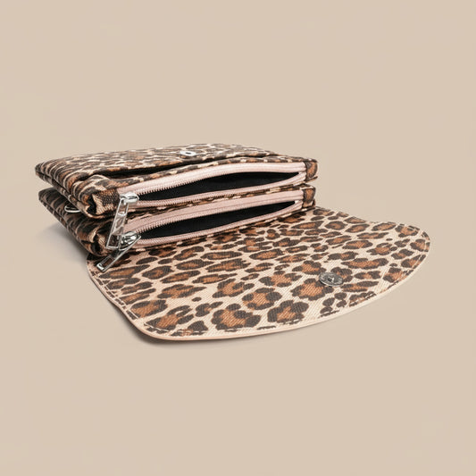 Umhängetasche Leo -Braun-