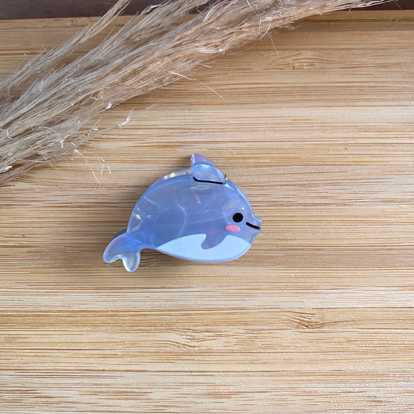 Haarklammer klein -Delfin 2-