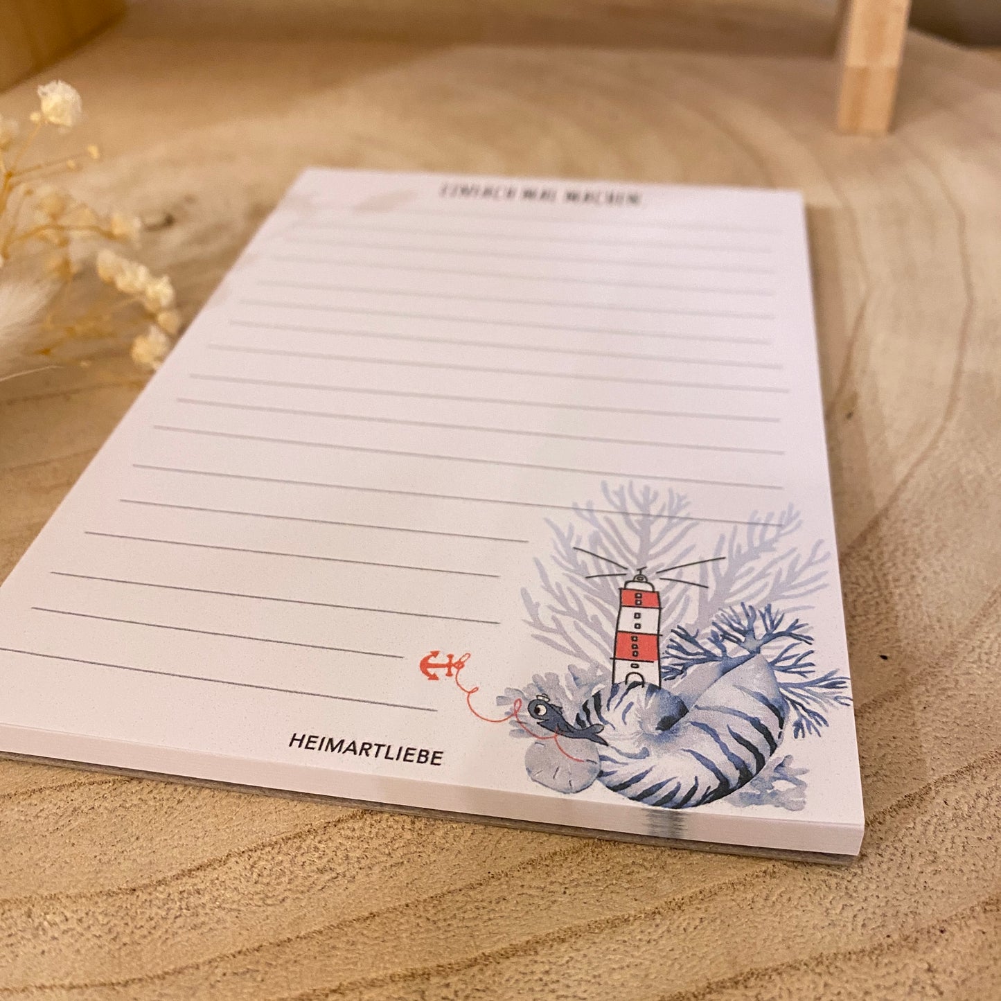 Notizblock A6 -Einfach mal machen-