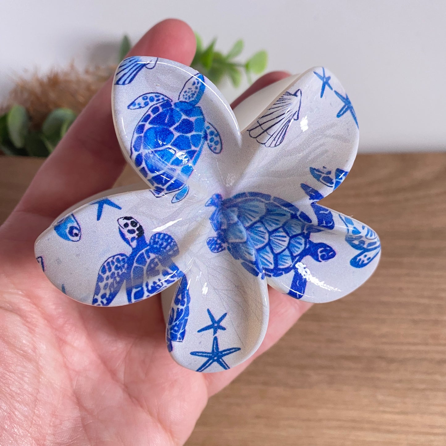 Haarklammer Flower -Maritim-