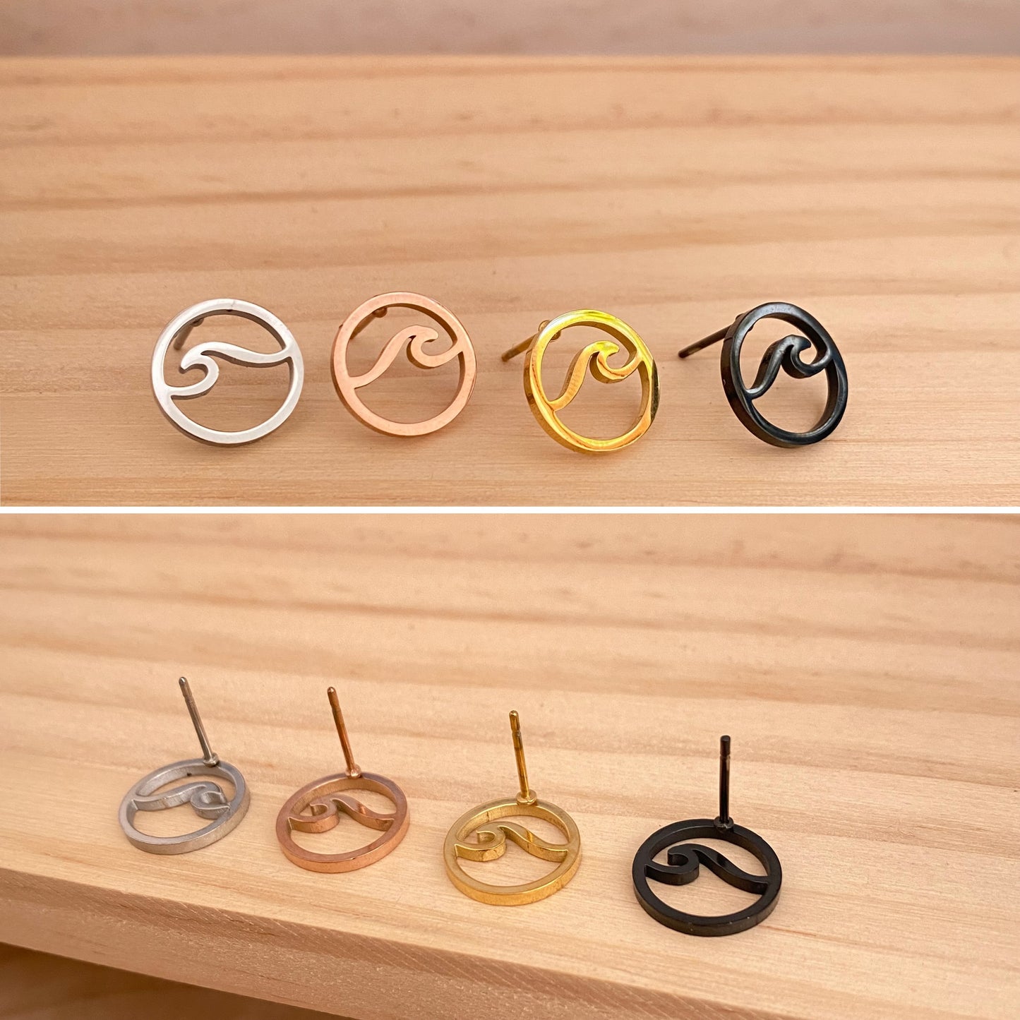 Ohrstecker Edelstahl -Die W‘s-