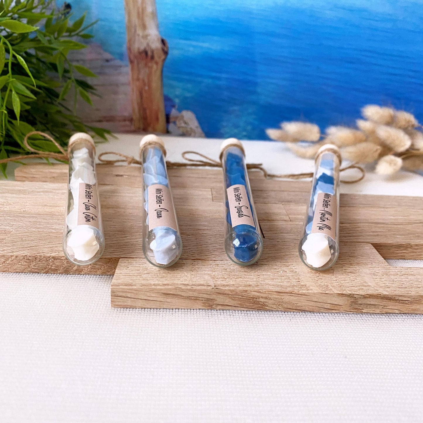 Mini Seifen im Reagenzglas