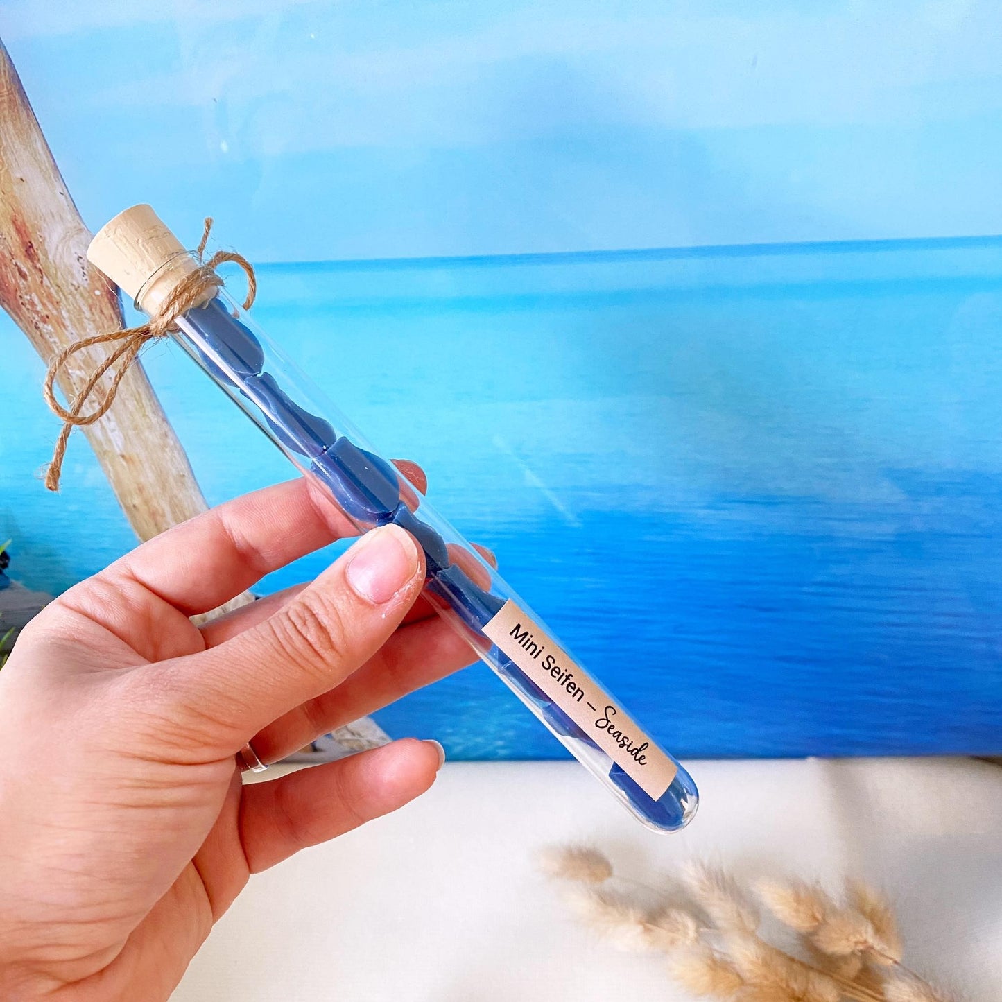 Mini Seifen im Reagenzglas