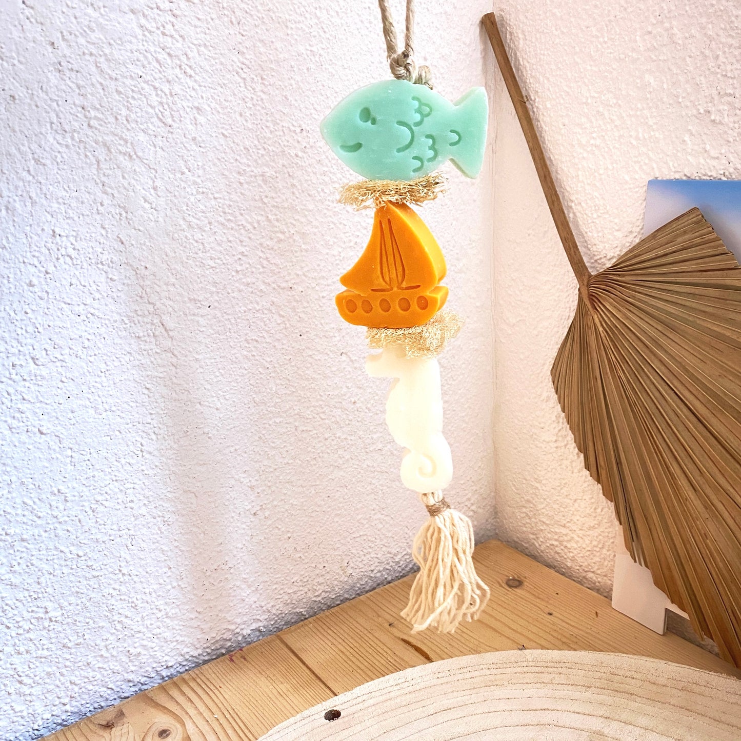 Seifenkette -Fisch/Boot/Seepferdchen-