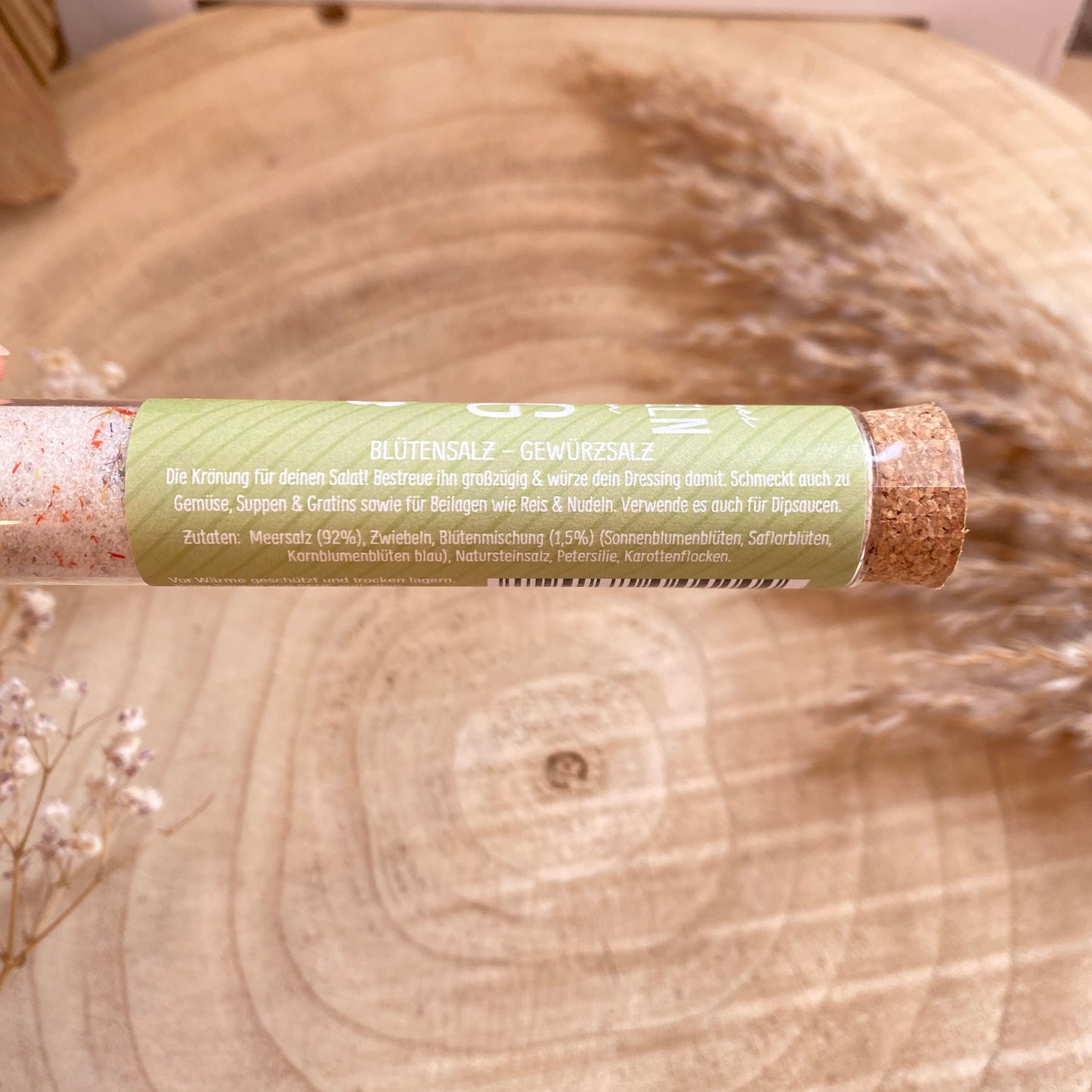 Gewürz im Reagenzglas -Ein kleines Lächeln für den Tag-