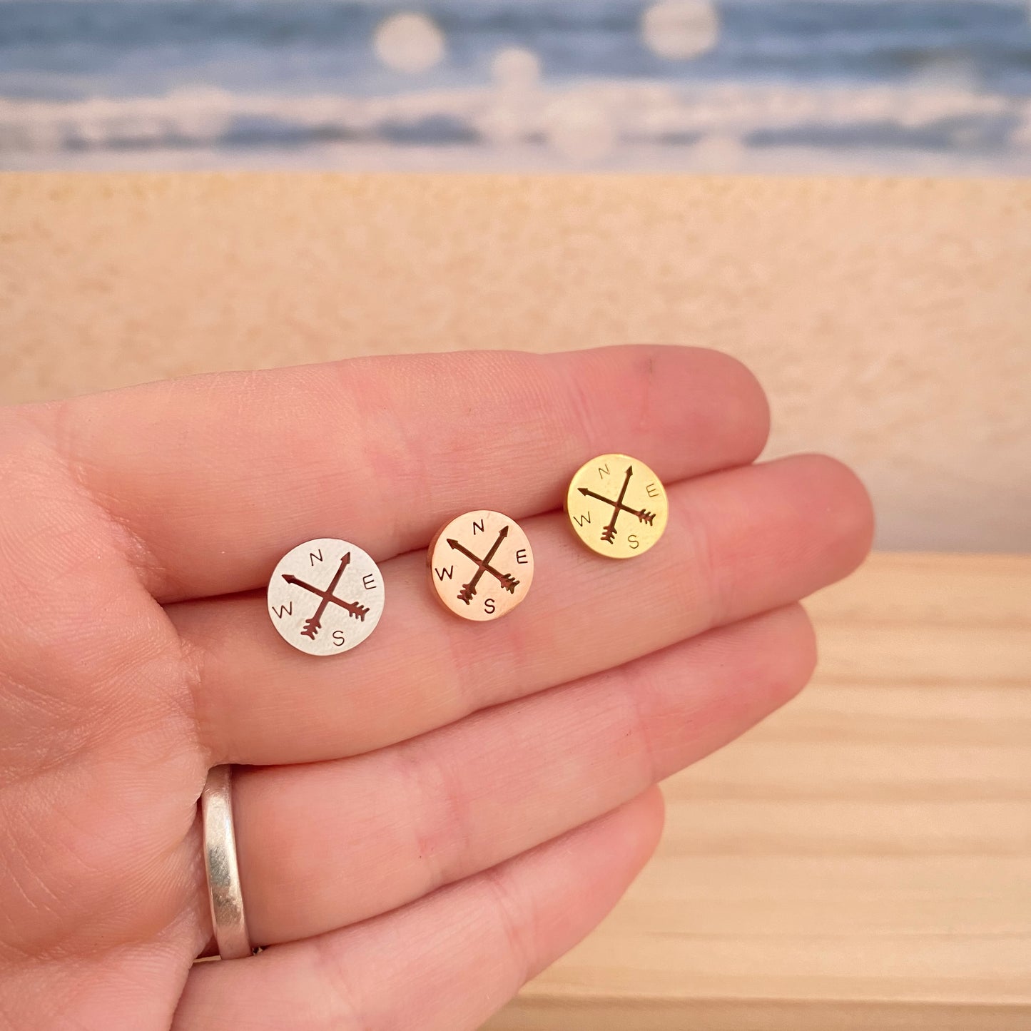 Ohrstecker Edelstahl -Die W‘s-